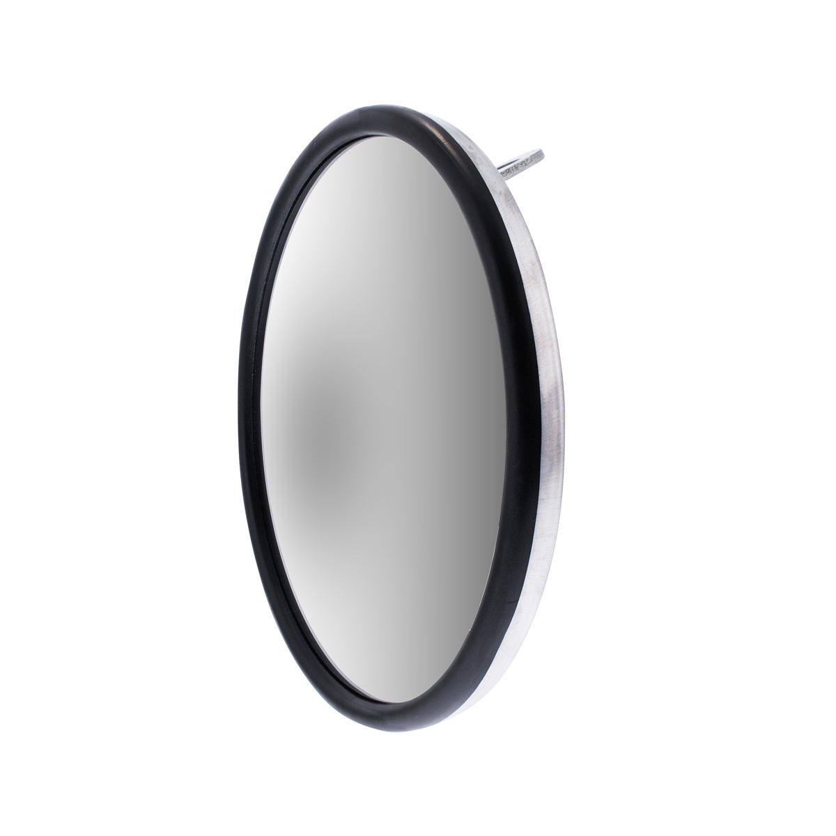 6" 430 Stainless Steel 320R Convex Mirror - Centered Mounting Stud