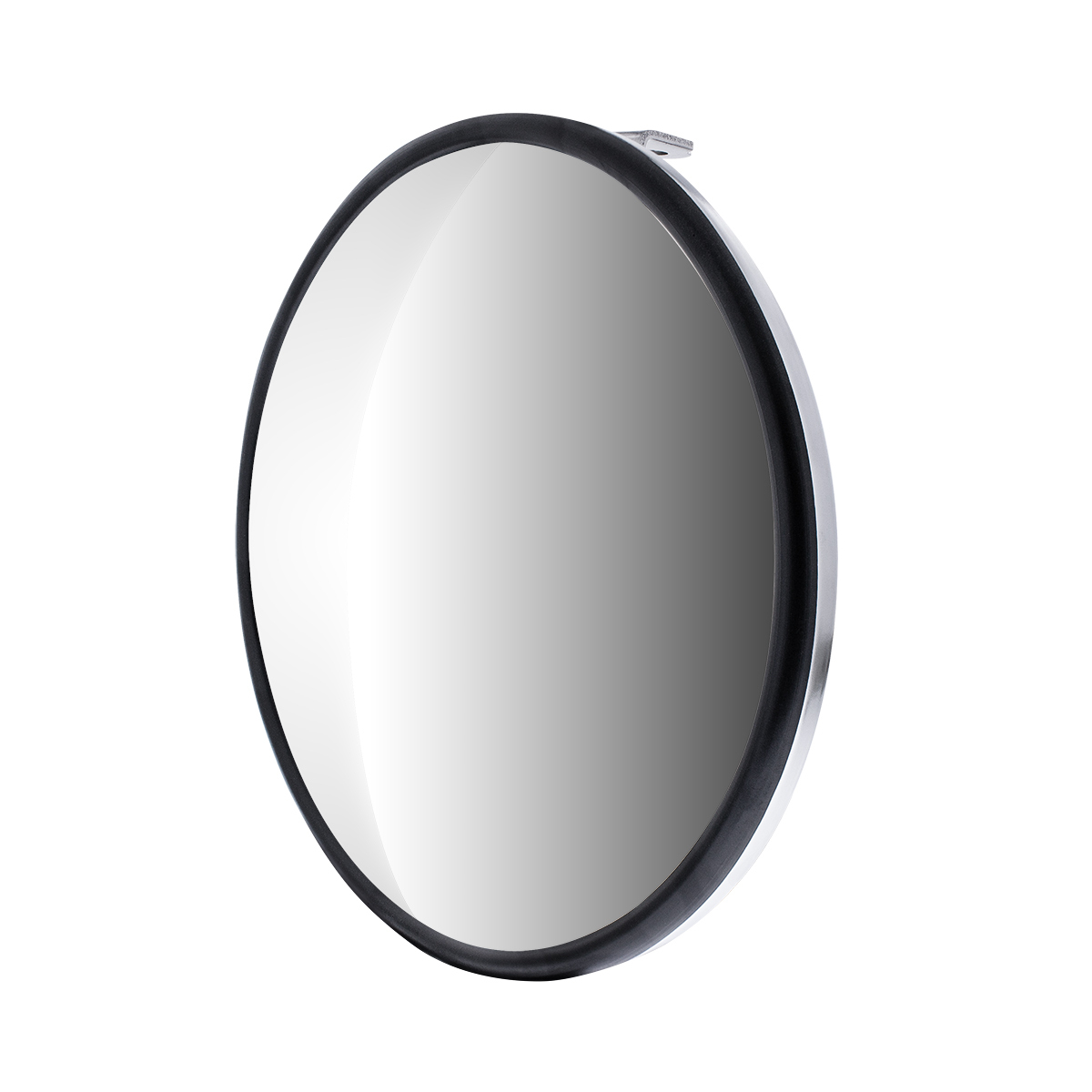 8-1/2" 430 Stainless Steel 320R Convex Mirror - Offset Mounting Stud