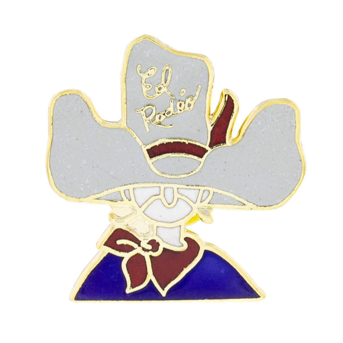 El Rodeo Cowboy Hat Pin