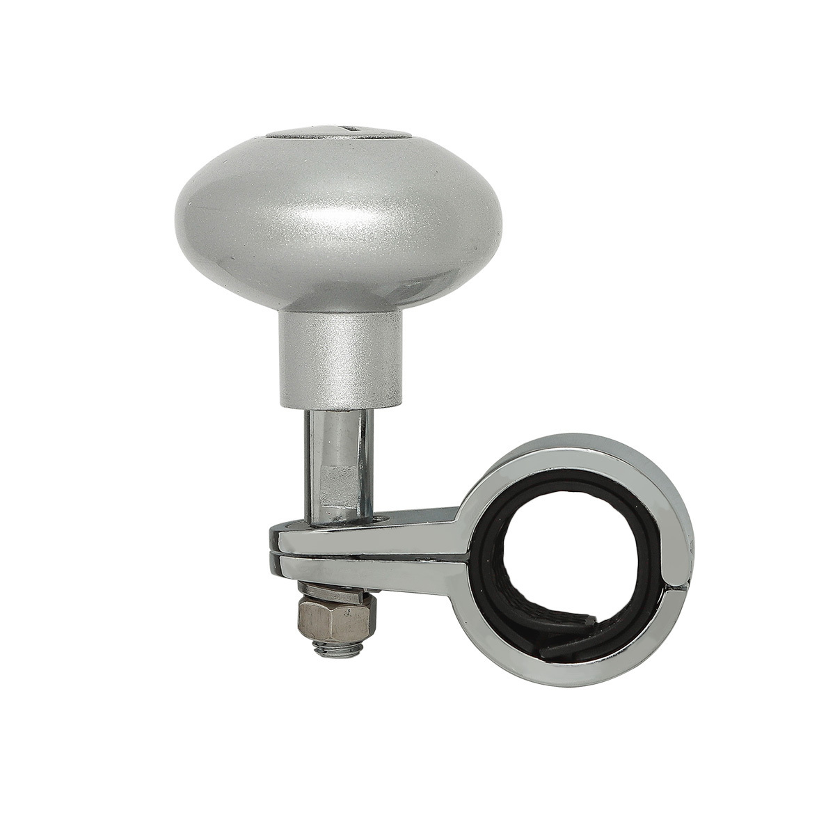 Heavy Duty Steering Wheel Spinner - Liquid Silver