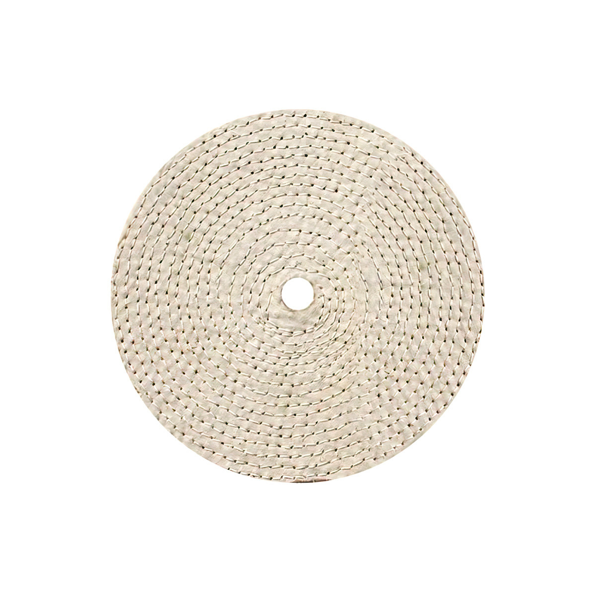 6" Muslin & Sisal Buff - 5/8" Arbor