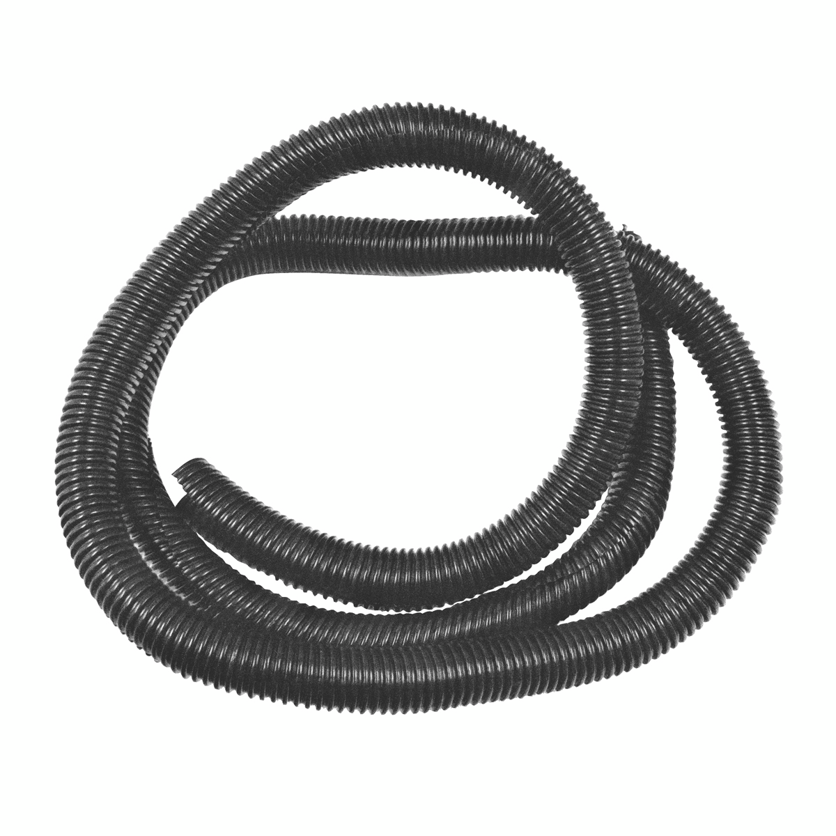 3/4" I.D. Black Flex-Guard Convoluted Split Seam Tubing, 5 Ft.