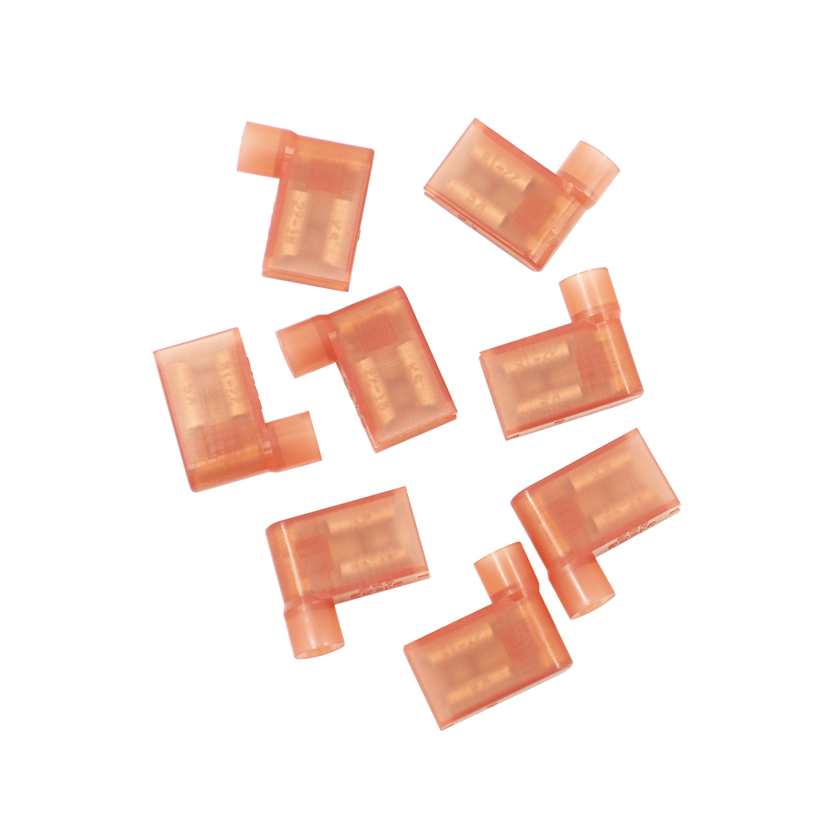 22-18 AWG .250 Tab Nylon Flag Terminal (8-Pack)