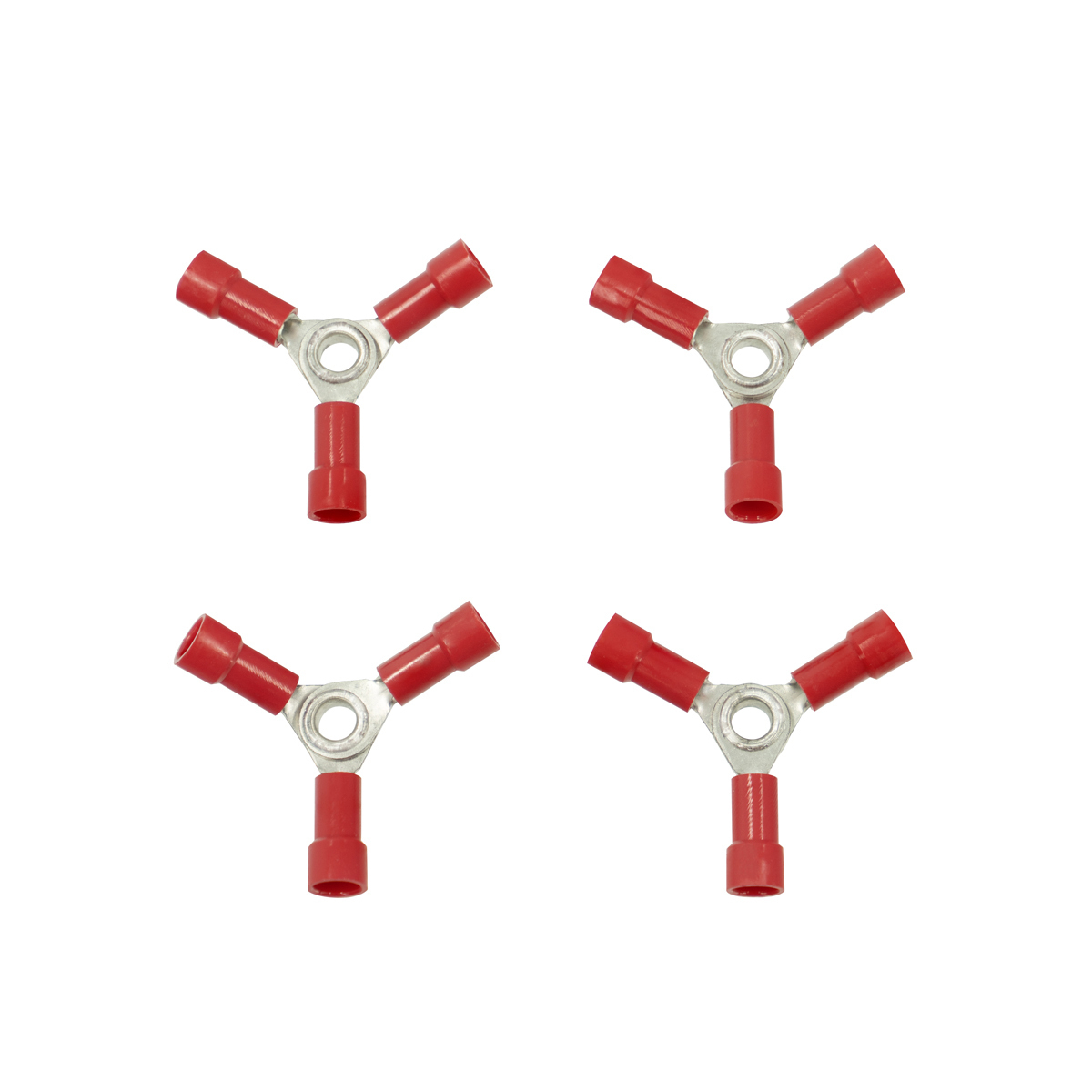 22-18 AWG 3-Way (Y) Vinyl Connector (4-Pack)