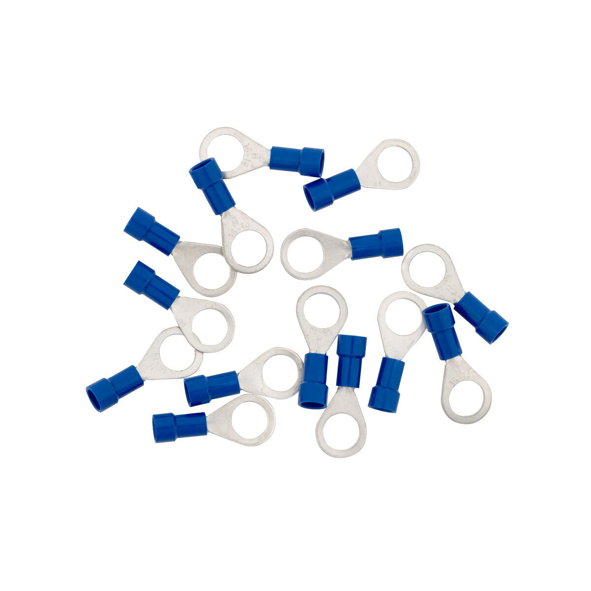 16-14 AWG 5/16" Stud Vinyl Ring Terminal (14-Pack)