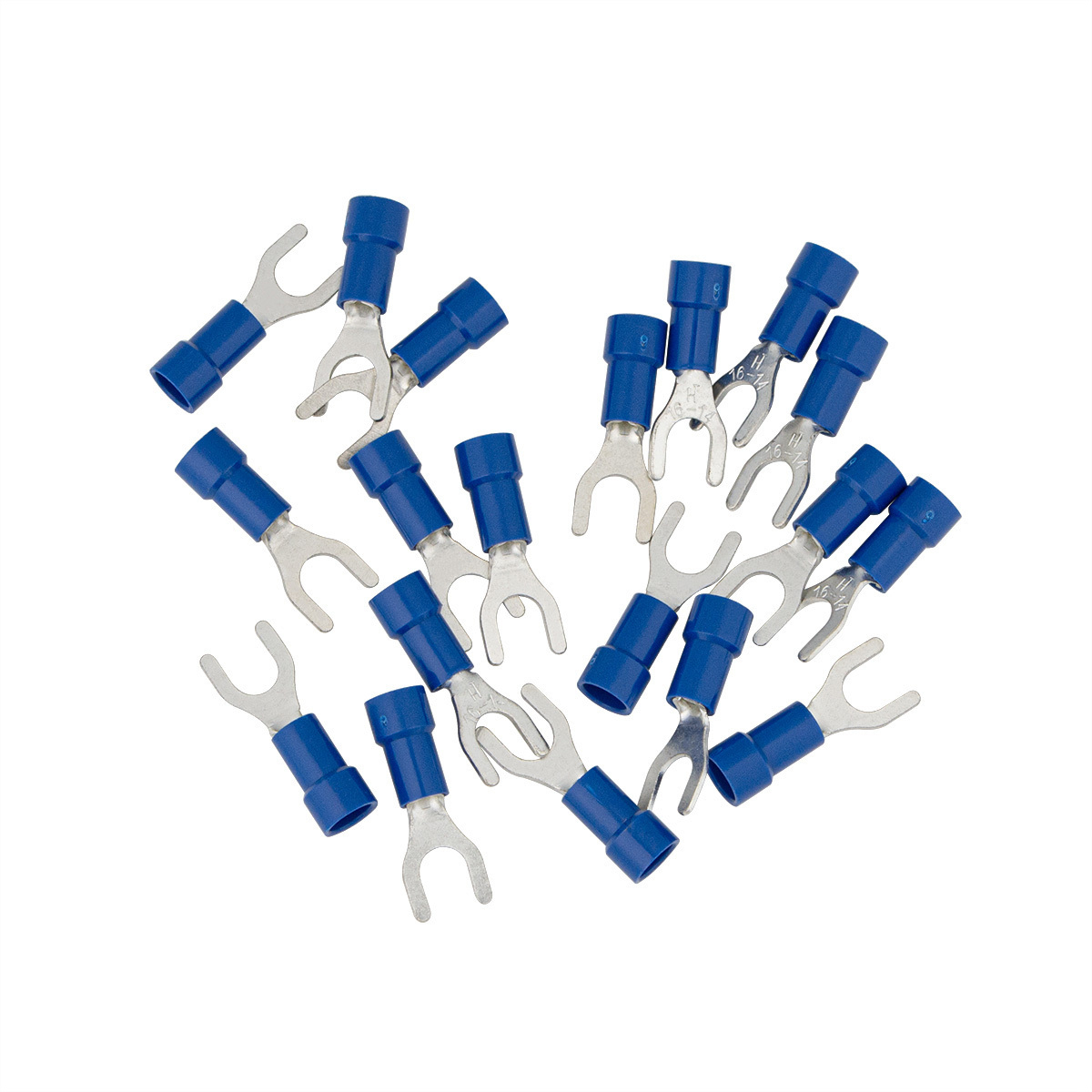 16-14 AWG #10 Stud Vinyl Spade Terminal (19-Pack)