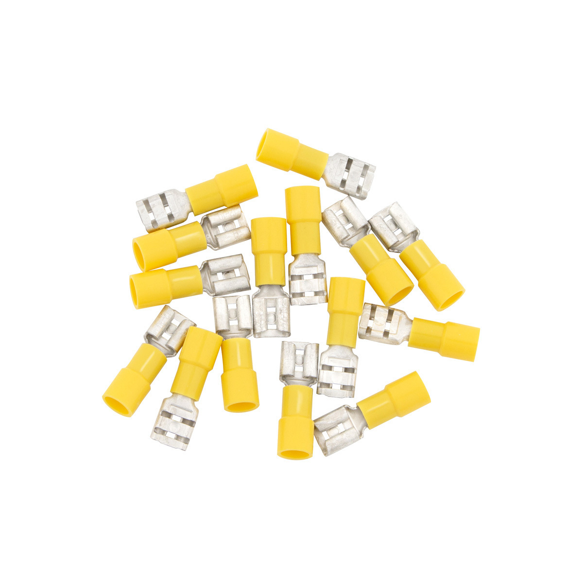 12-10 AWG .250 Tab Vinyl FM Disconnect (15-Pack)