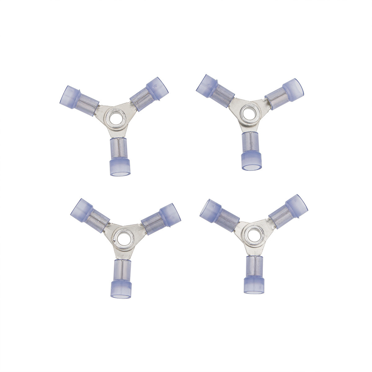 16-14 AWG 4-Way (X) Nylon Connector (4-Pack)