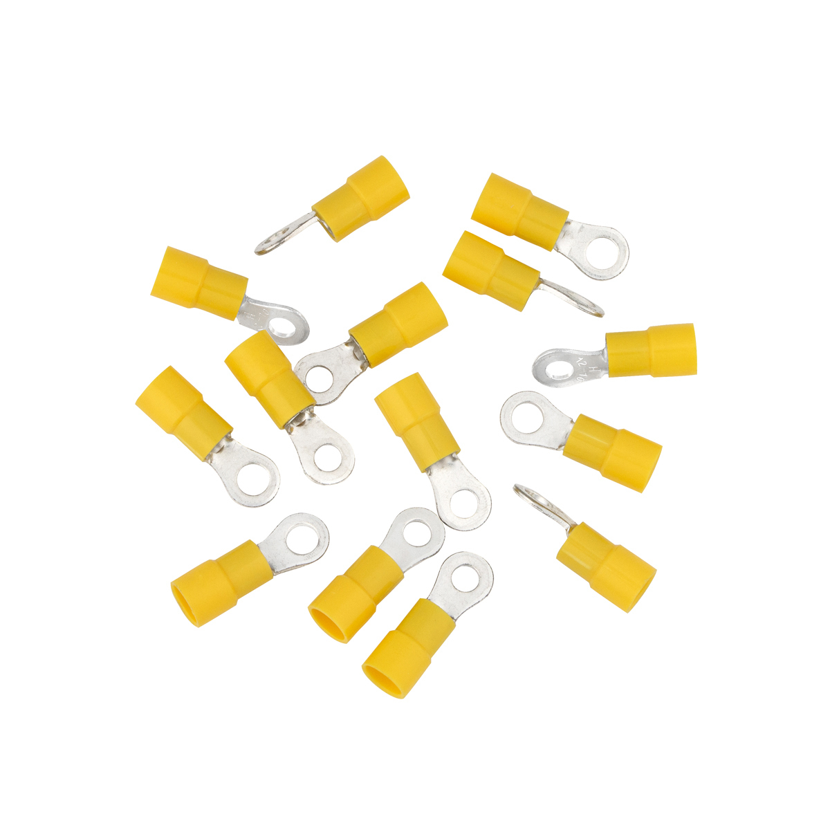 12-10 AWG #8 Stud Vinyl Ring Terminal (14-Pack)