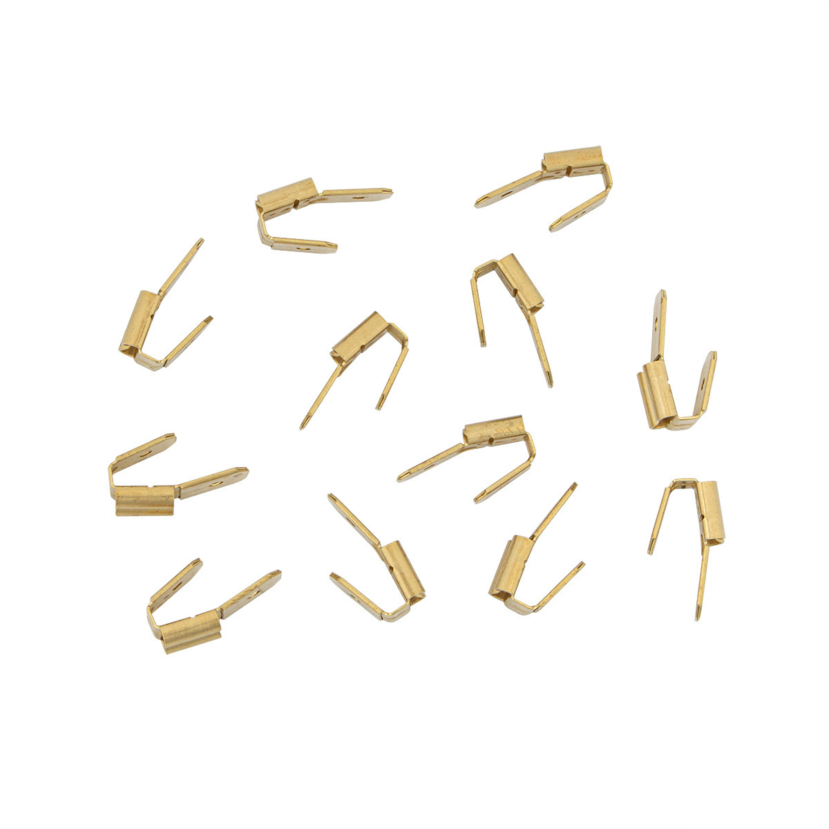 .250 Tab M/FM/M Non-Insulated Piggyback Adapter (12-Pack)