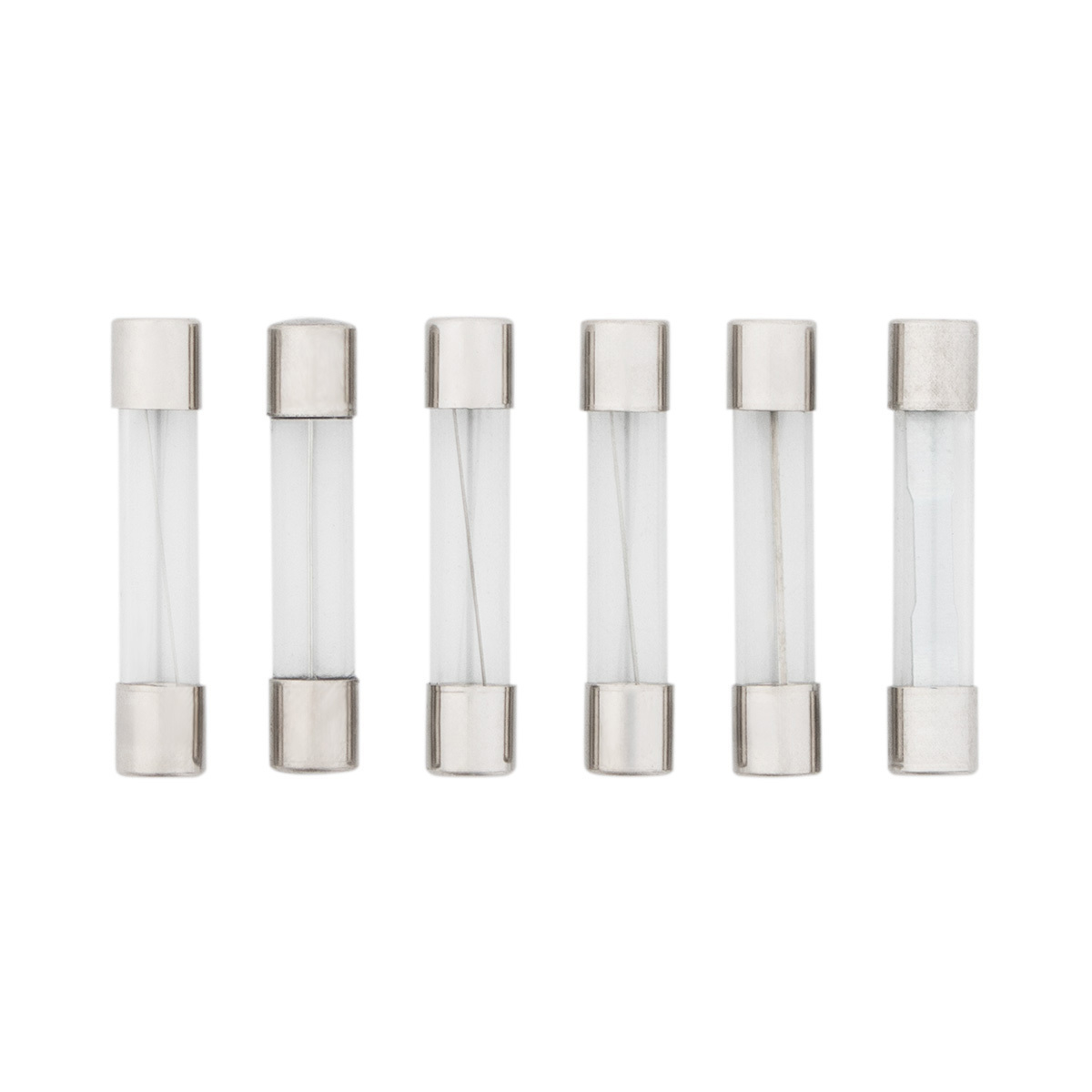 British/Japanese Vehicle Fuse Kit 5,7.5,10,15,20,30 AGC Glass Fuses (6-Pack)