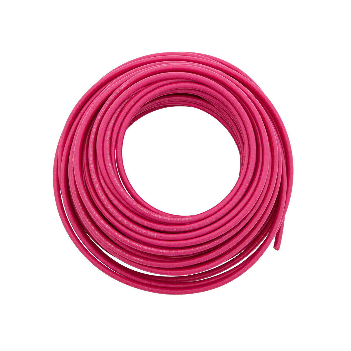 Primary Wire - Rated 105°C 18 AWG, Pink 30 Ft.
