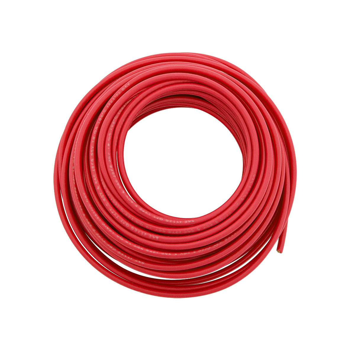 Primary Wire - Rated 80°C 18 AWG, Red 30 Ft.