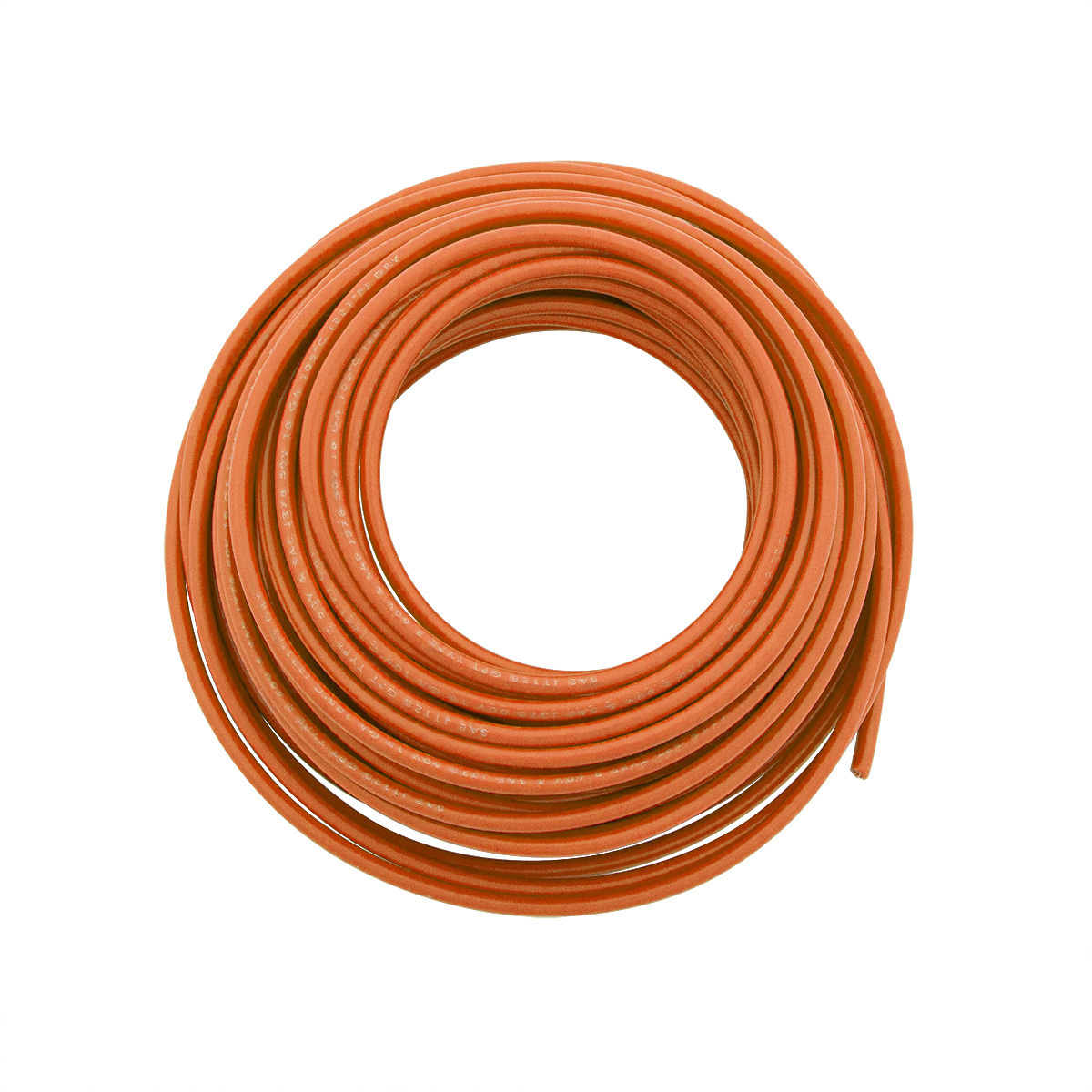 Primary Wire - Rated 80°C 18 AWG, Orange 30 Ft.
