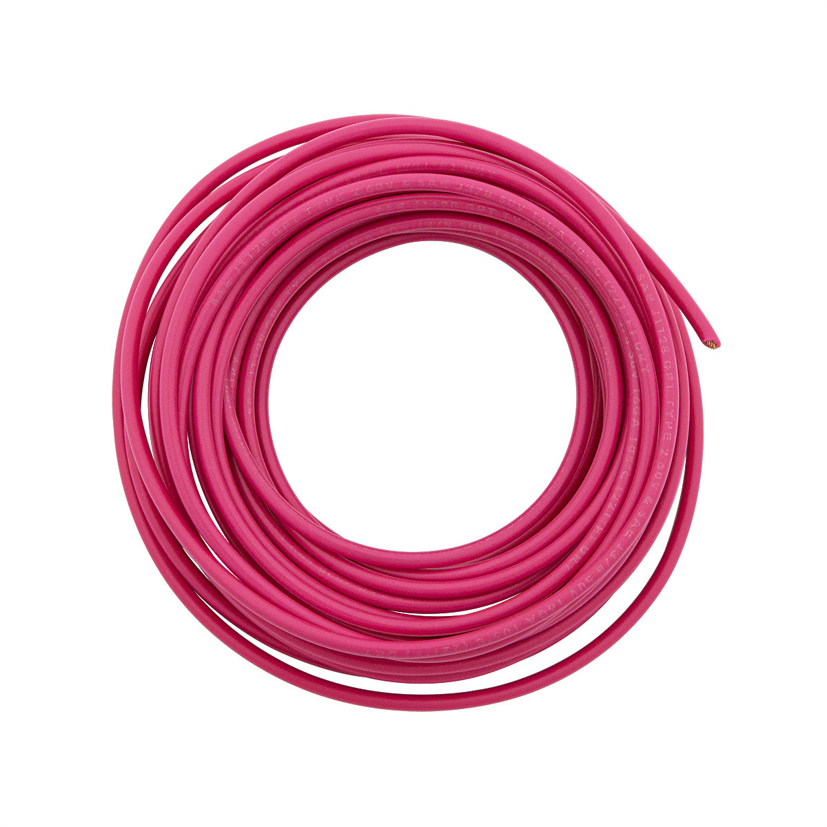 Primary Wire - Rated 105°C 16 AWG, Pink 20 Ft.