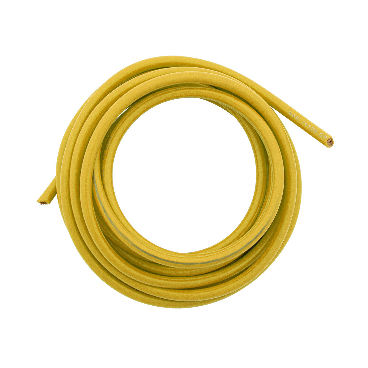 Primary Wire - Rated 80°C 10 AWG, Yellow 8 Ft.