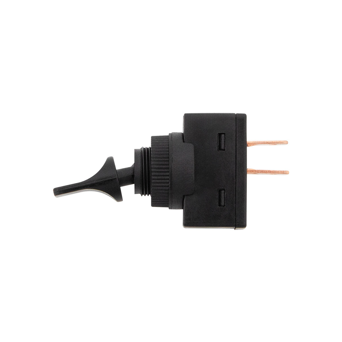 Black Non-Illum Duckbill 20 Amp 12V S.P.S.T. On/Off 1 Pc.