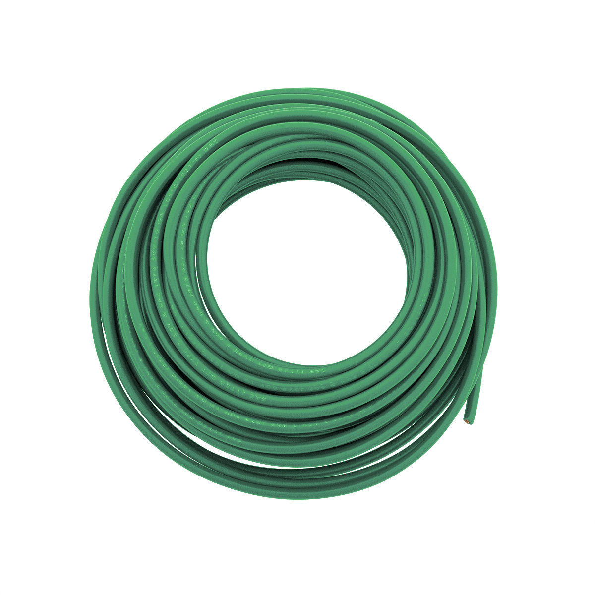 Primary Wire - Rated 80°C 18 AWG, Green 30 Ft.