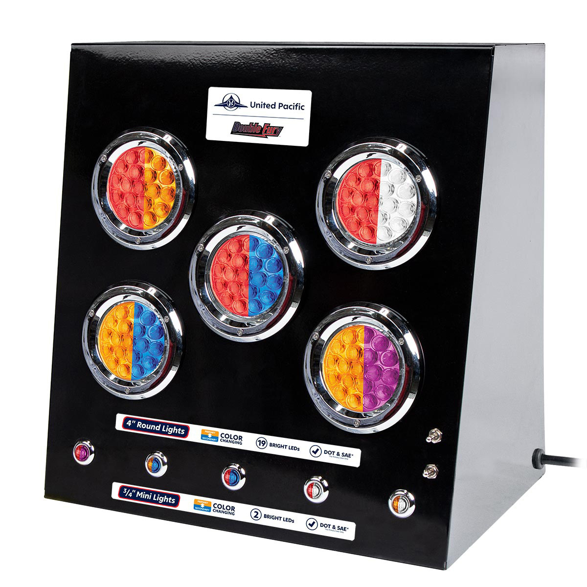 United Pacific Double Fury Display