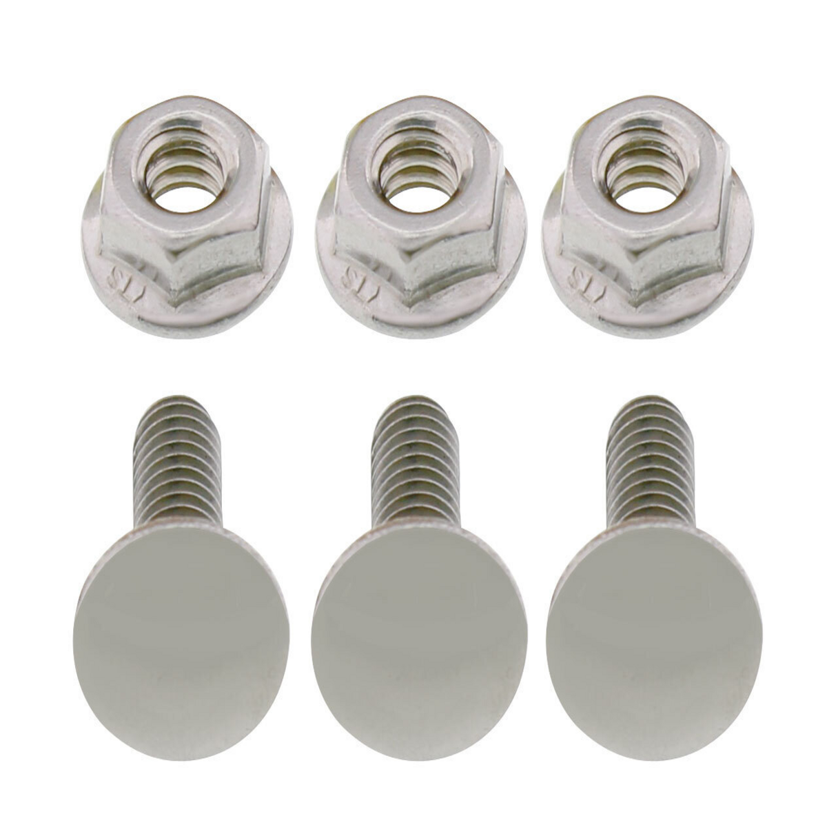 Stainless Steel Tail Light Bracket Mounting Bolt Set For 1928-31 Ford Model A (3/Set)