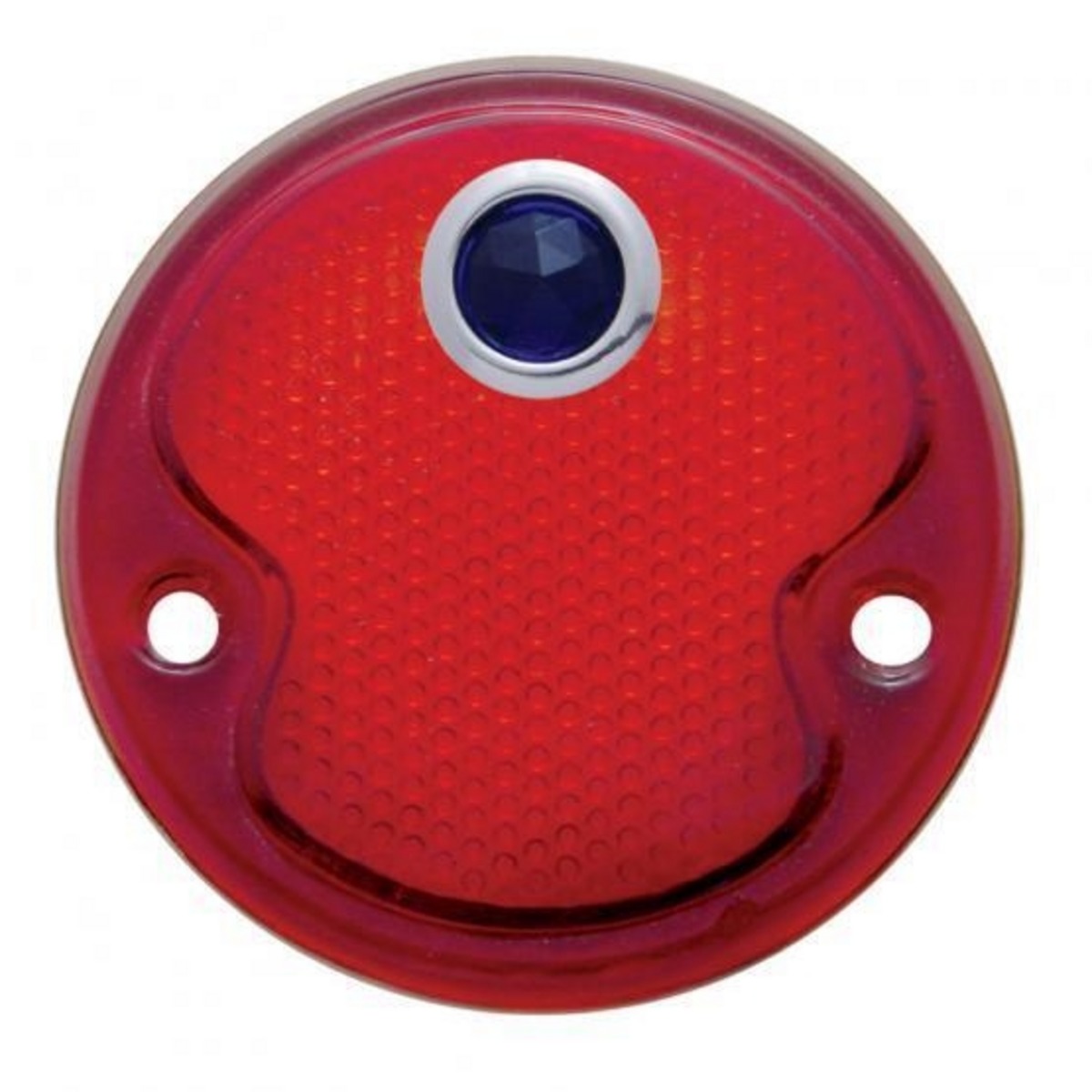 Glass Tail Light Lens With Blue Dot For 1932 Ford Car/Truck
