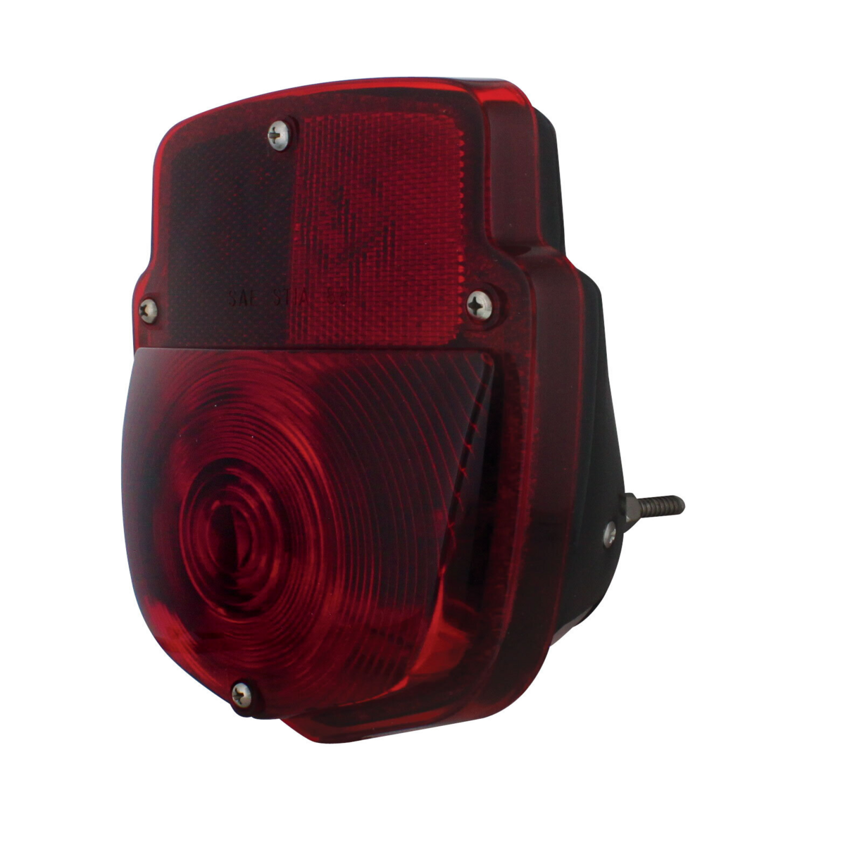 Tail Light Assembly With Black Housing For 1953-56 Ford Truck - L/H