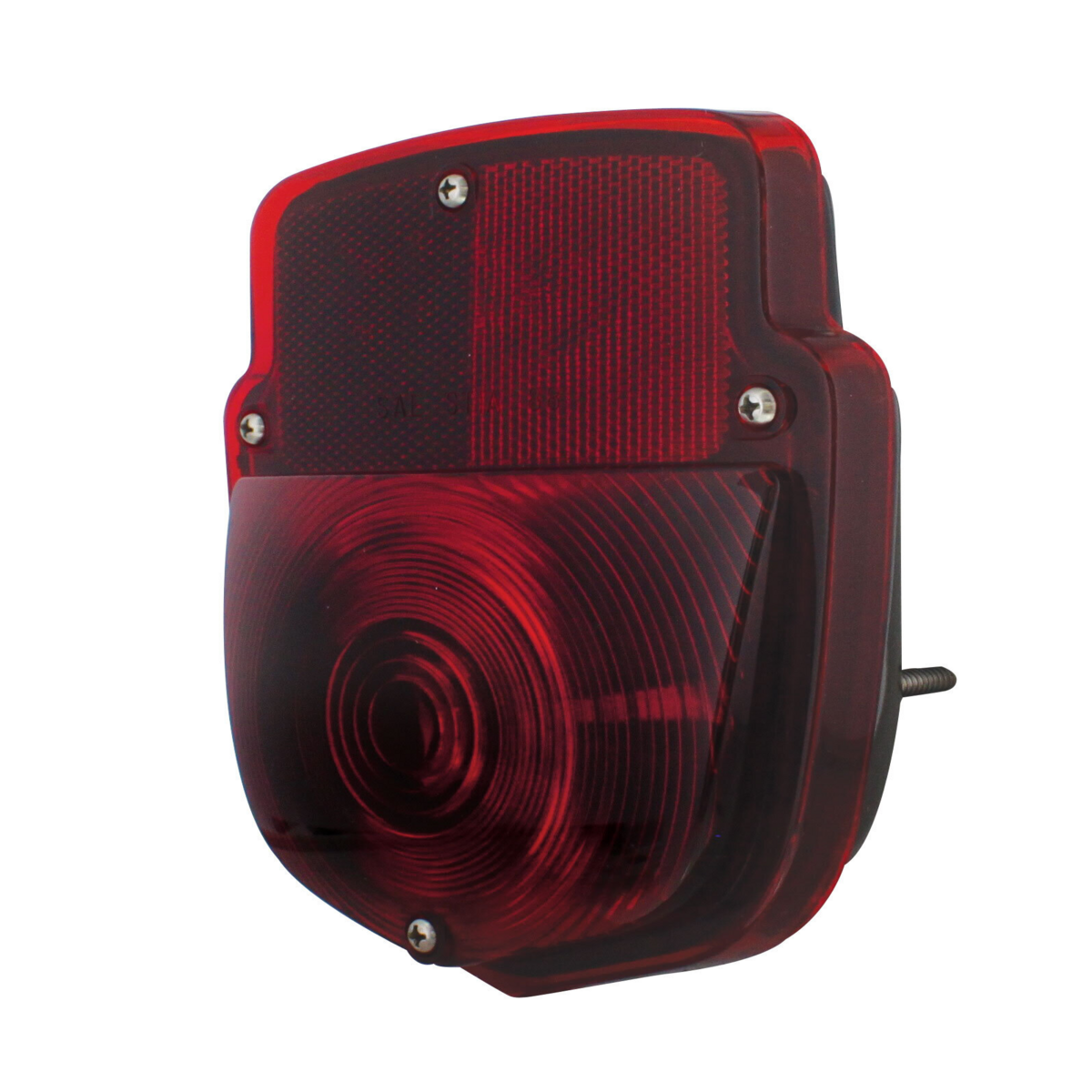 Tail Light Assembly With Black Housing For 1953-56 Ford Truck - R/H