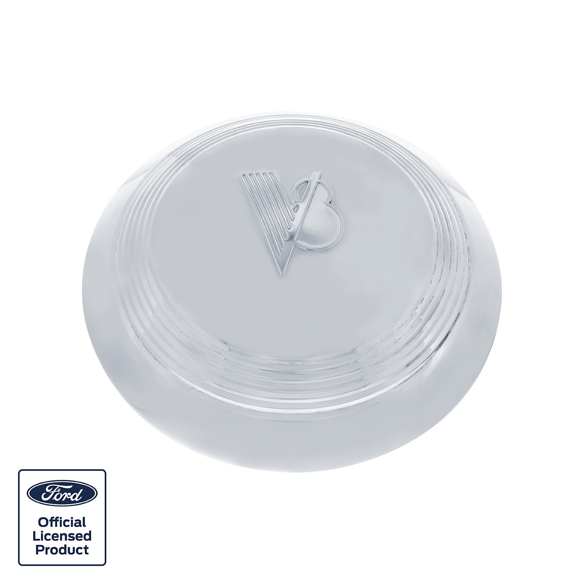 Stainless Steel "V8" Scipt Hubcap For 1940-1941 Ford Car/Truck