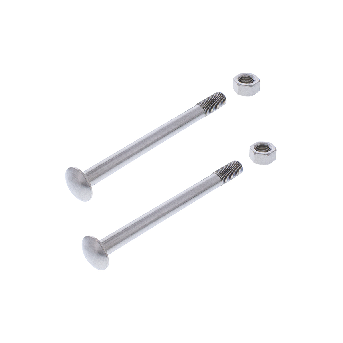 Stainless Steel Bumper End Bolts And Nuts For 1928-31 Ford Model A (Pair)