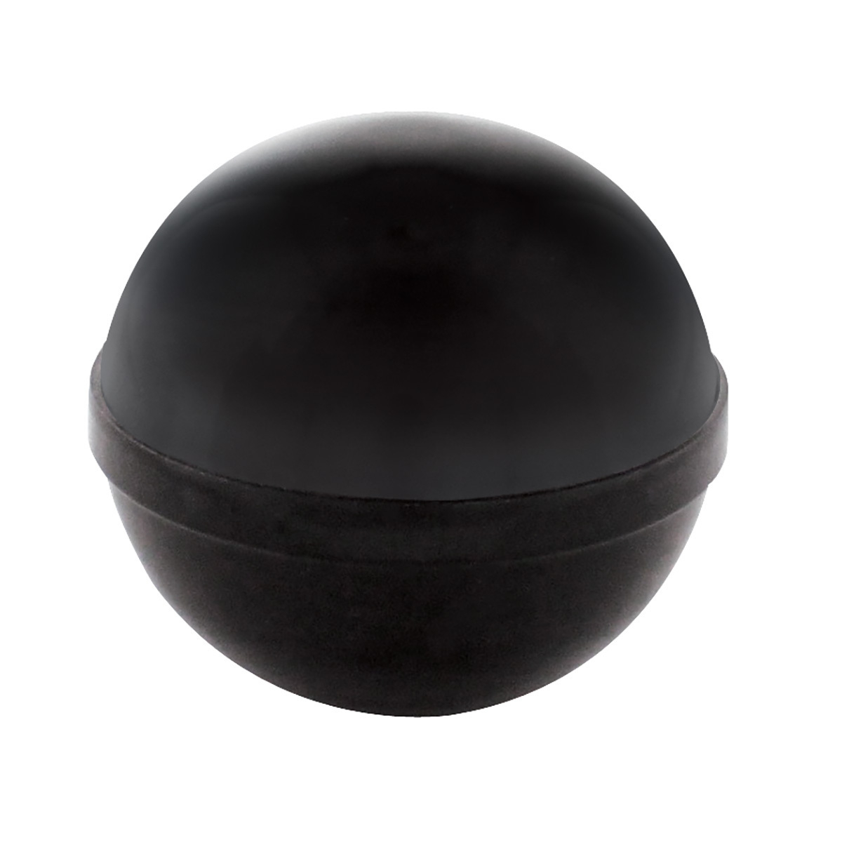 Black Round Gearshift Knob With Brass Thread Insert For 1930-31 Ford Model A