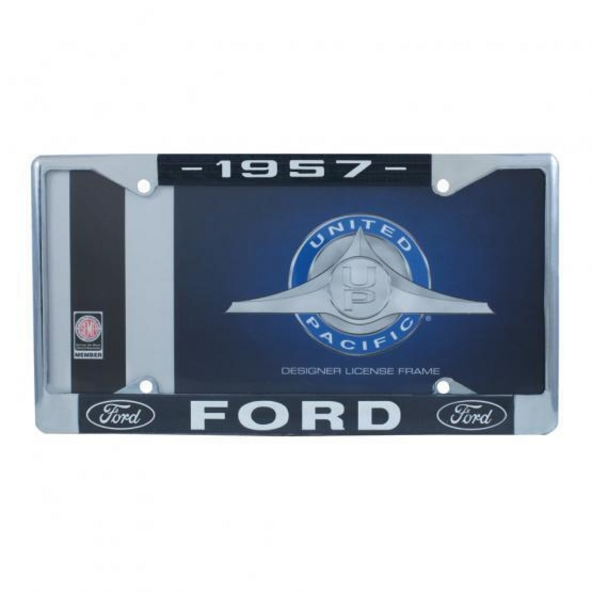 Chrome License Plate Frame For 1957 Ford Car & Truck