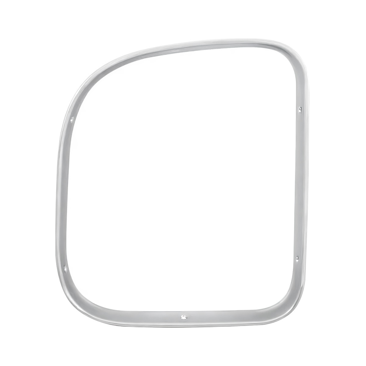 Chrome Plated Quarter Window Garnish Molding For 1932 Ford 5-Window Coupe - R/H