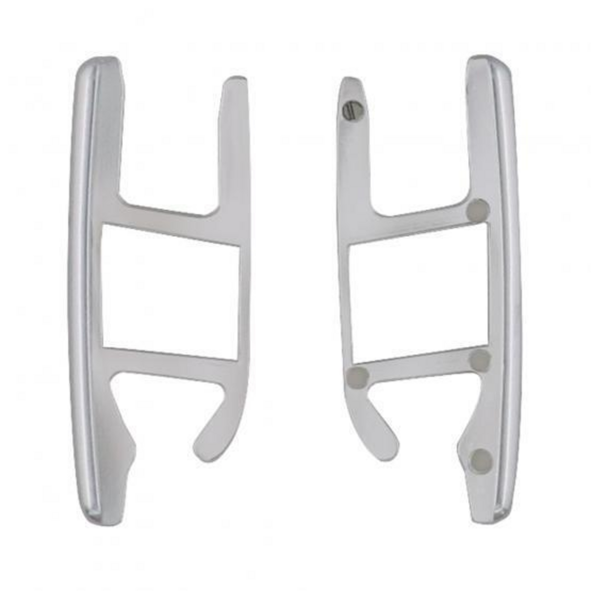 Chrome Plated Windshield Frame Corners For 1932 Ford Closed Car (Pair)