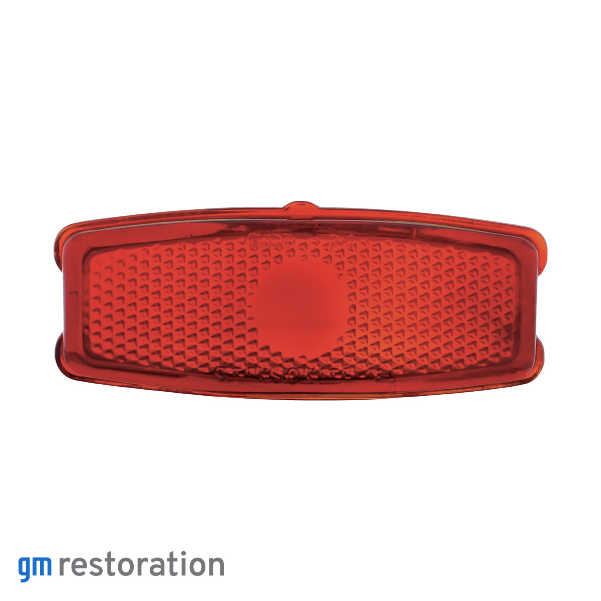 Glass Tail Light Lens For 1941-48 Chevy Passenger Car
