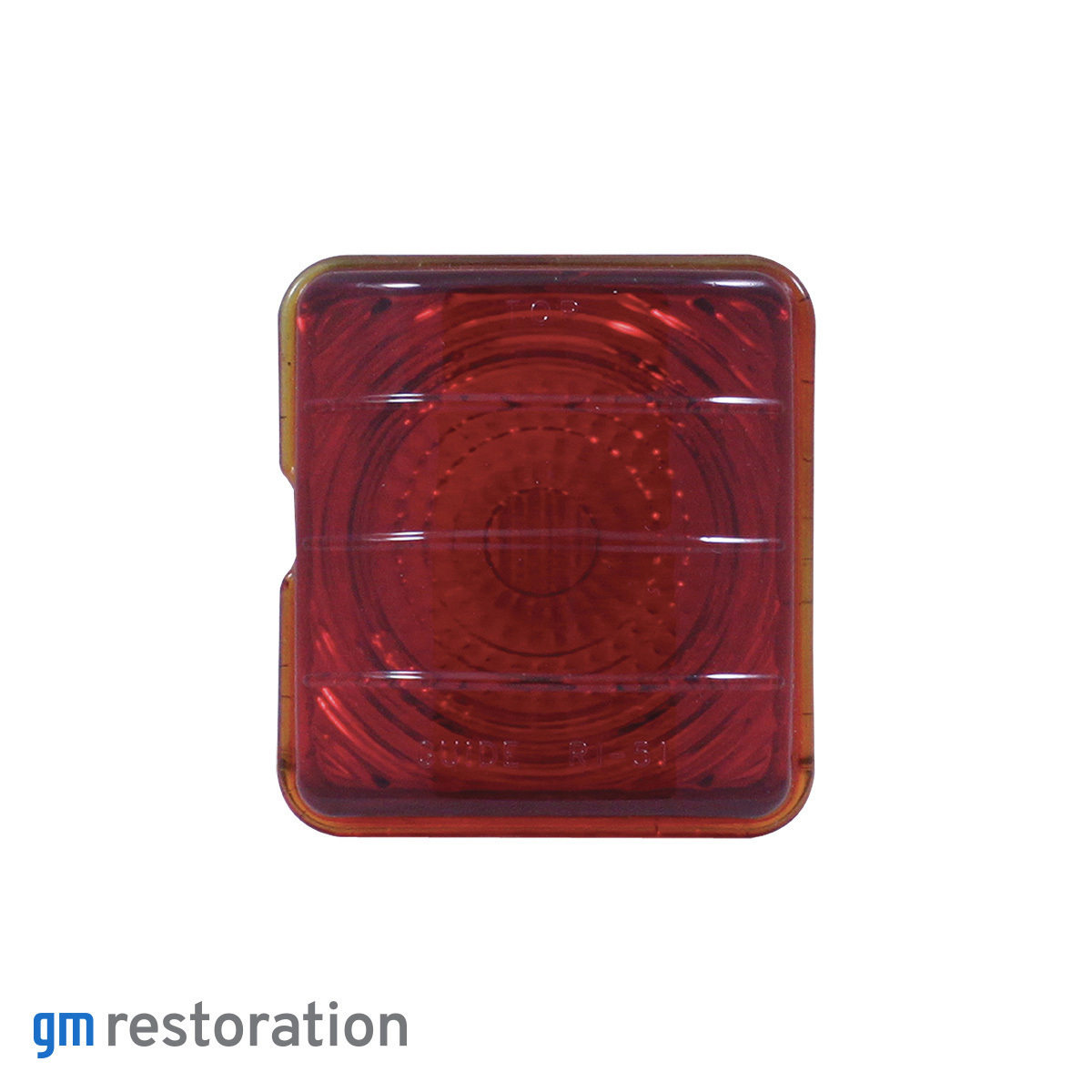 Glass Tail Light Lens For 1951-52 Chevy Passenger Car