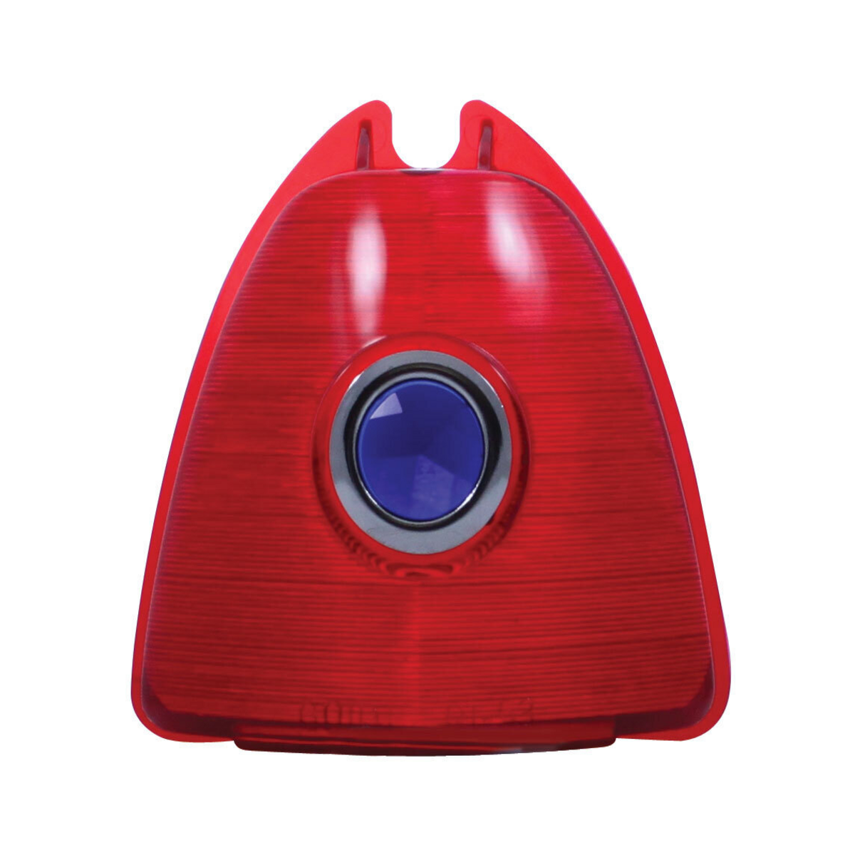 Upper Stop Tail Light Lens With Blue Dot For 1953 Chevy Passenger Cars