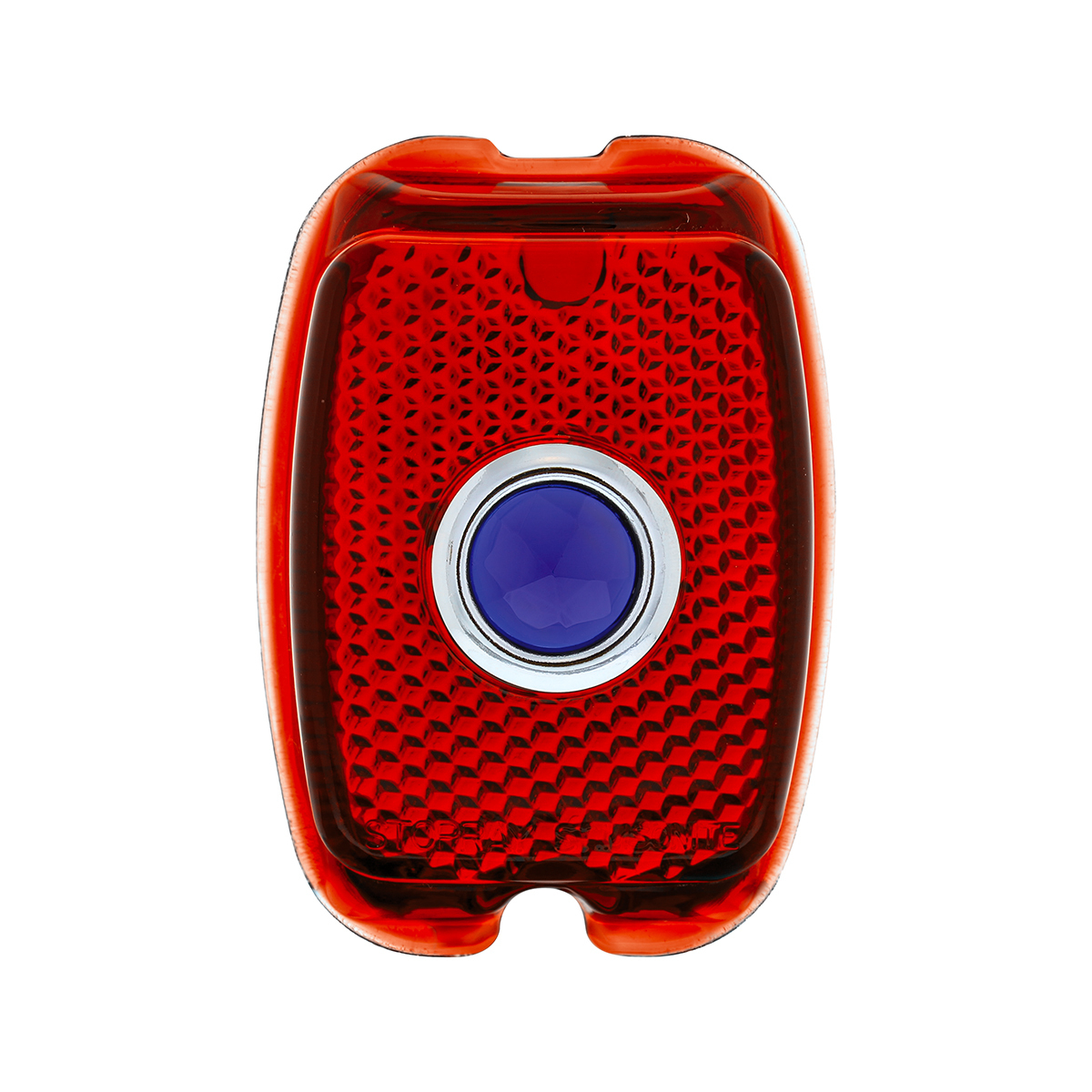 Glass Tail Light Lens With Blue Dot For Chevy Passenger Car (1937-1938) & Truck (1940-1953)