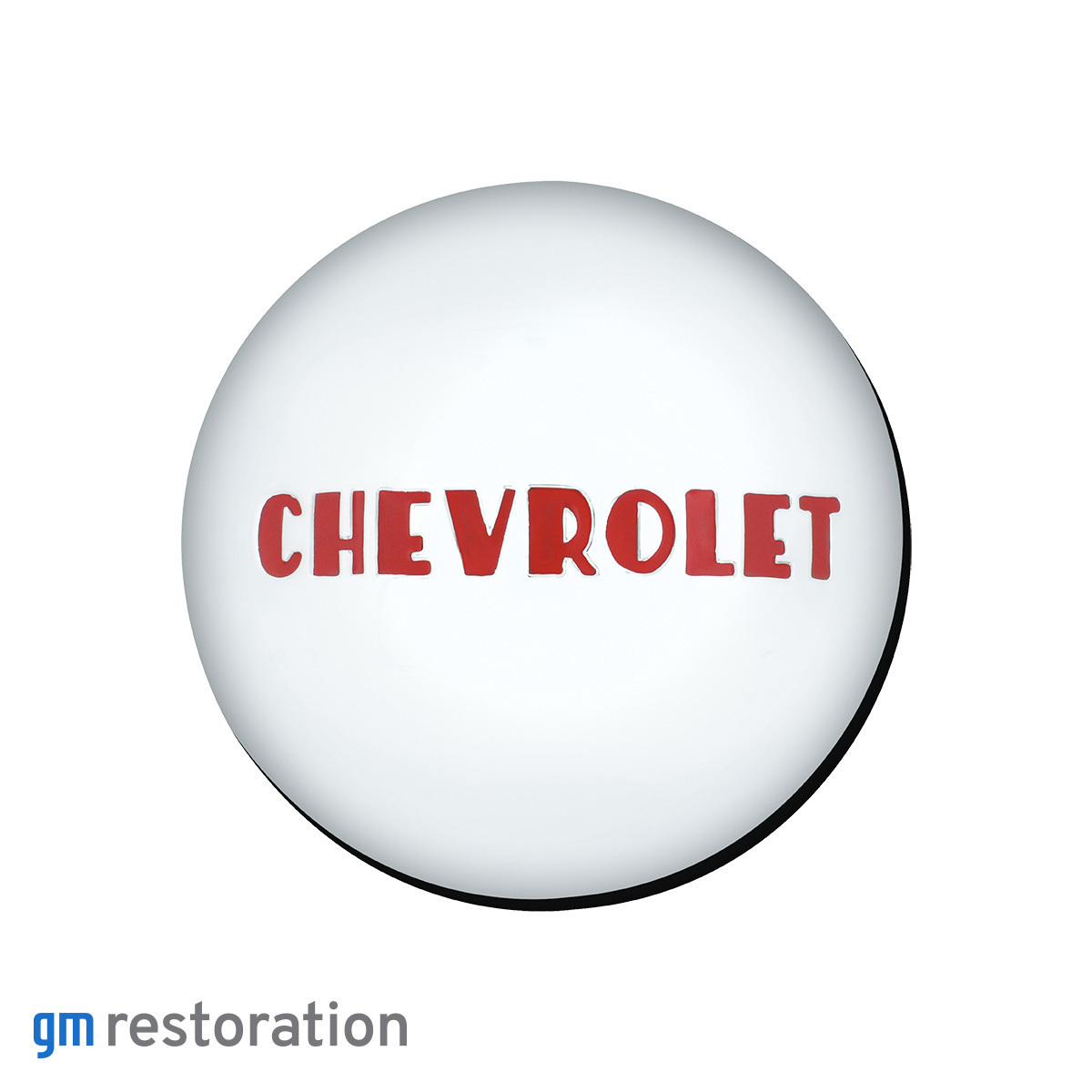 Stainless Steel "Chevrolet" Script Hubcap For 1947-53 Chevy 1/2 Ton Truck