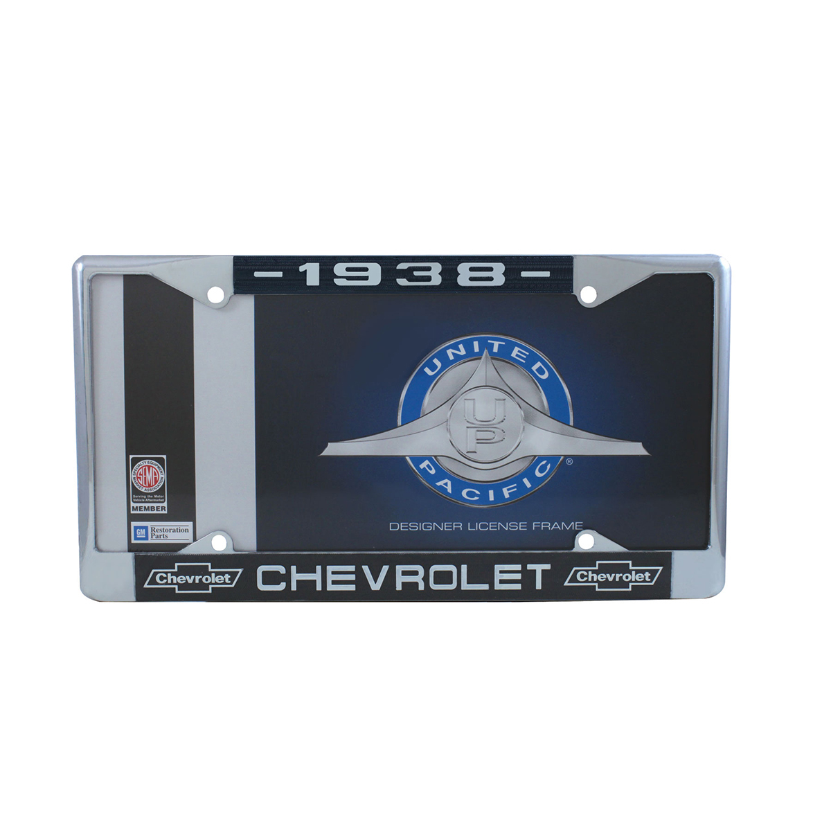 Chrome License Plate Frame For 1938 Chevy Car & Truck
