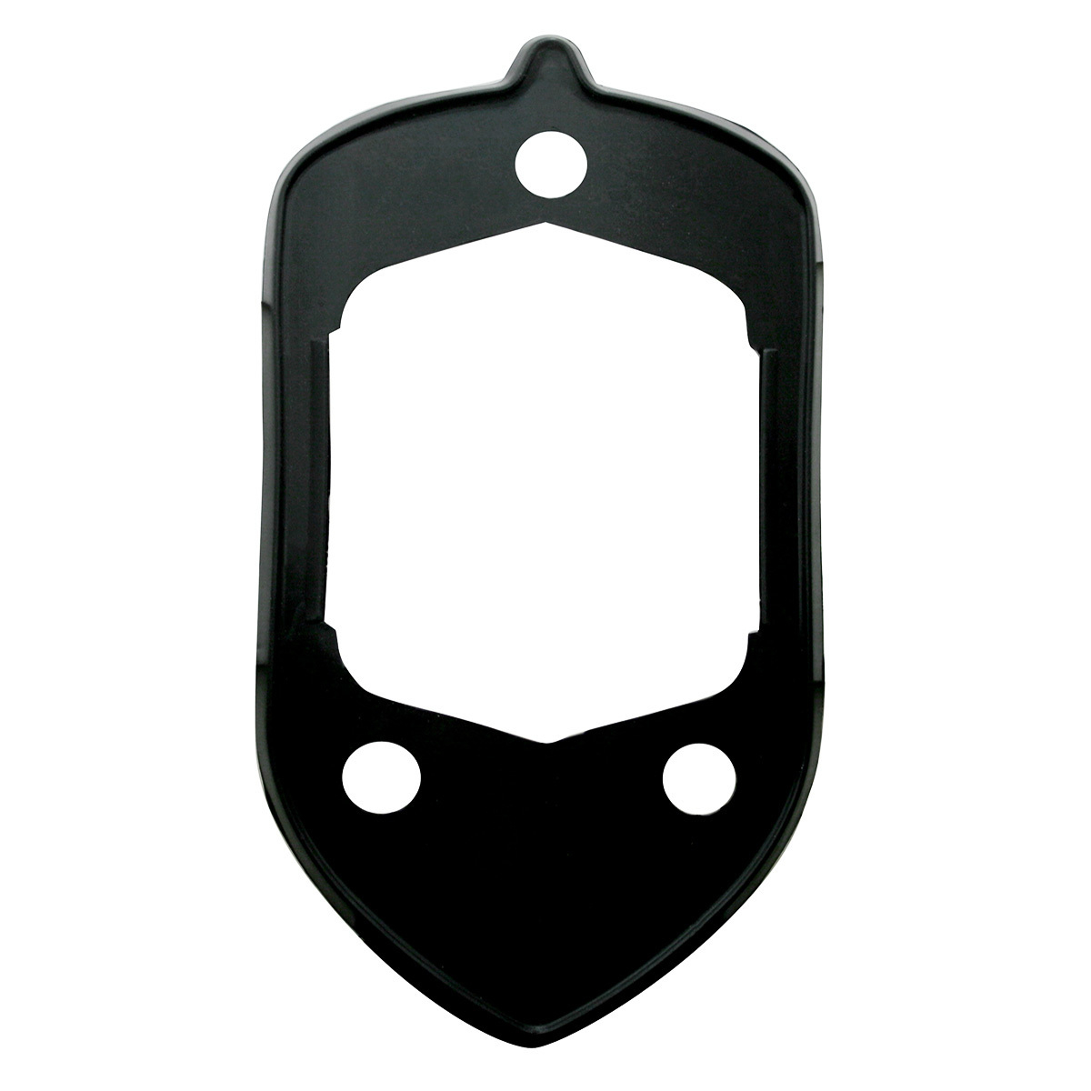 Black Rubber Tail Light Mounting Pad With Lip For 1951-52 Chevy Passenger Car (Pair)