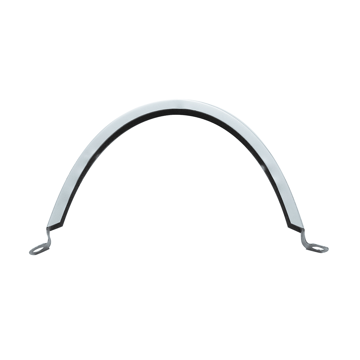 Polished Stainless Steel Tail Light Divider Strap For 1955 Chevrolet Passenger Car