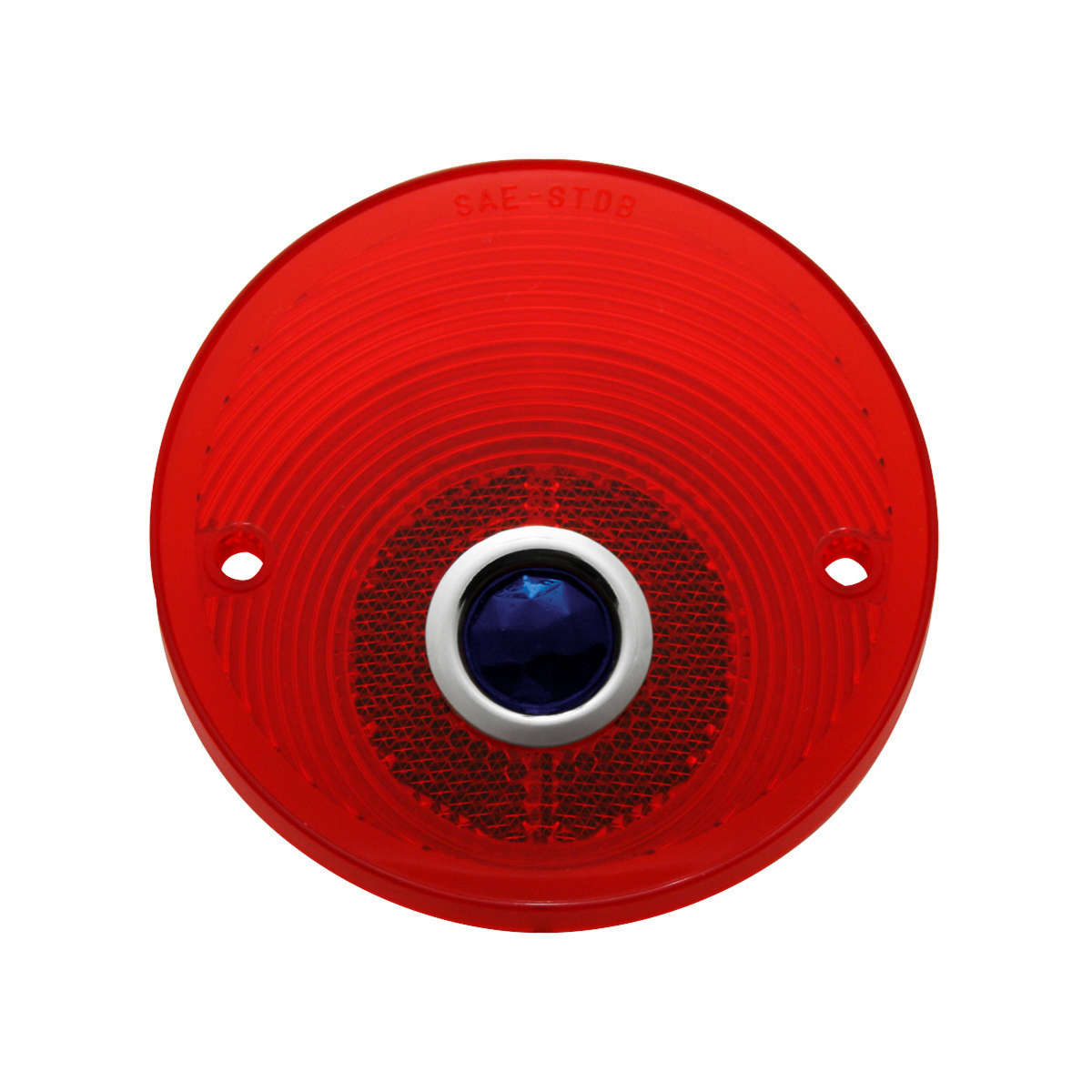 Tail Light Lens With Blue Dot For 1960-66 Chevy Stepside Truck