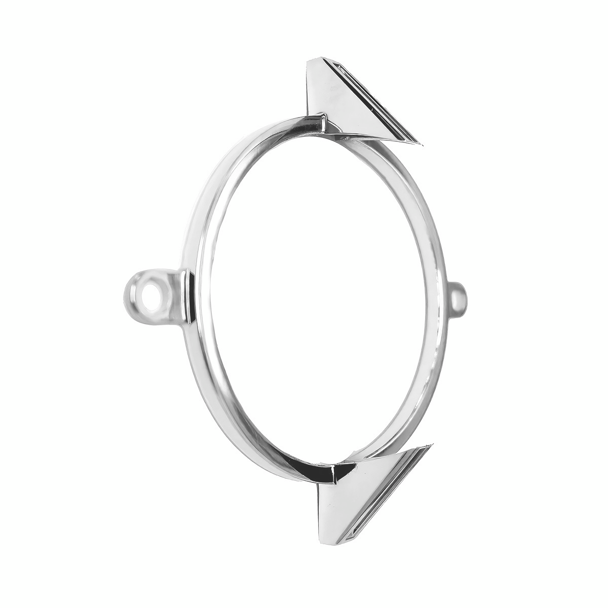 Chrome Tail Light Lens Trim For 1962 Chevy Impala