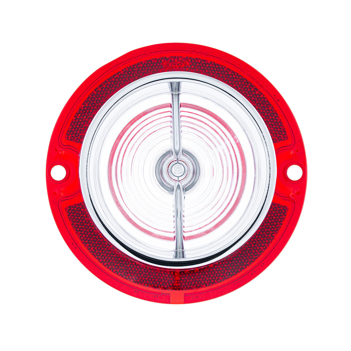 Backup Lens With Chrome Rim For 1963 Chevy Passenger Car