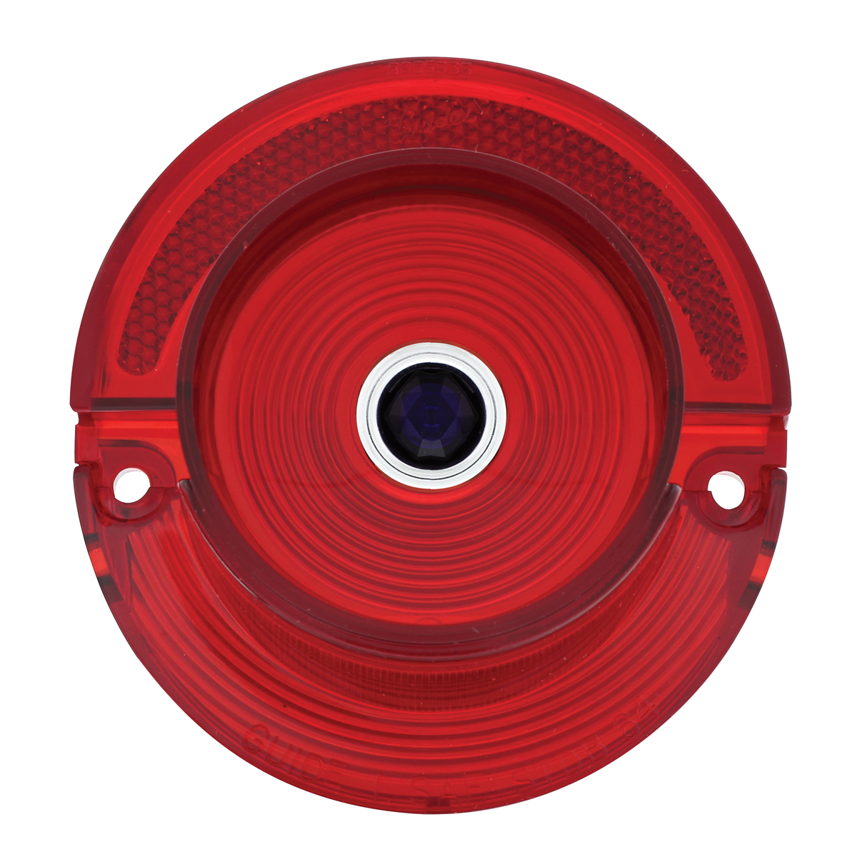 Tail Light Lens With Blue Dot For 1964 Chevy Passenger Car