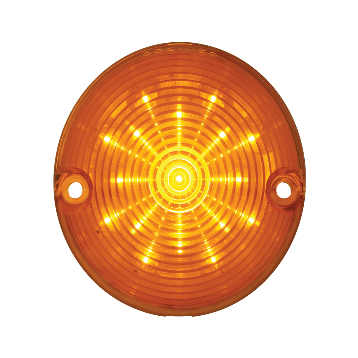 17 Amber LED Turn Signal And Parking Light For 1957 Chevy Car, Amber Lens