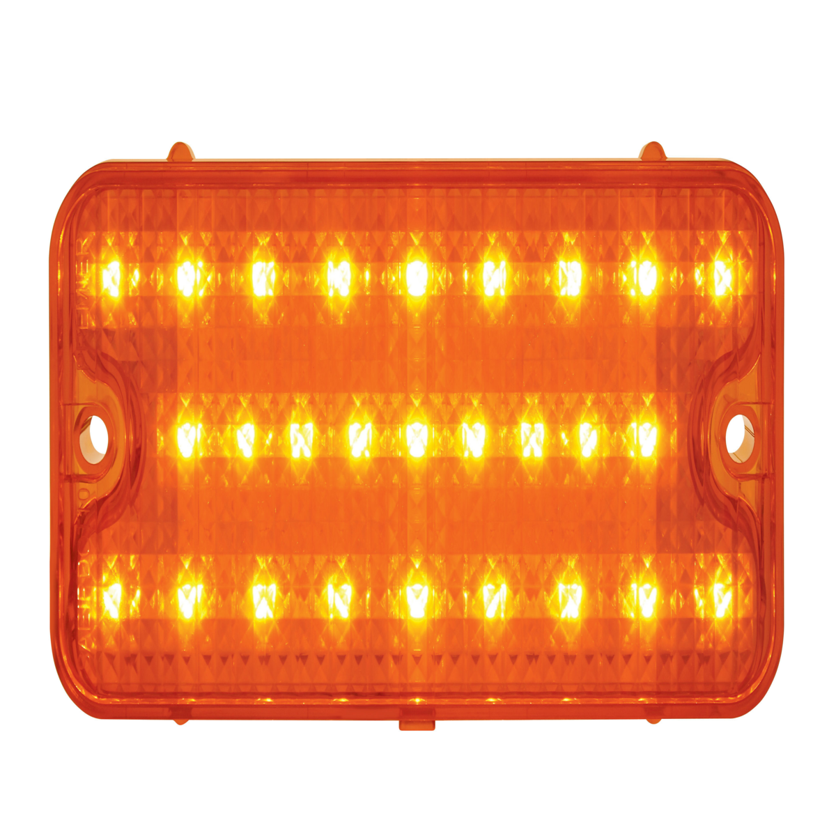 27 Amber LED Parking Light For 1967-68 Chevy Truck, Amber Lens