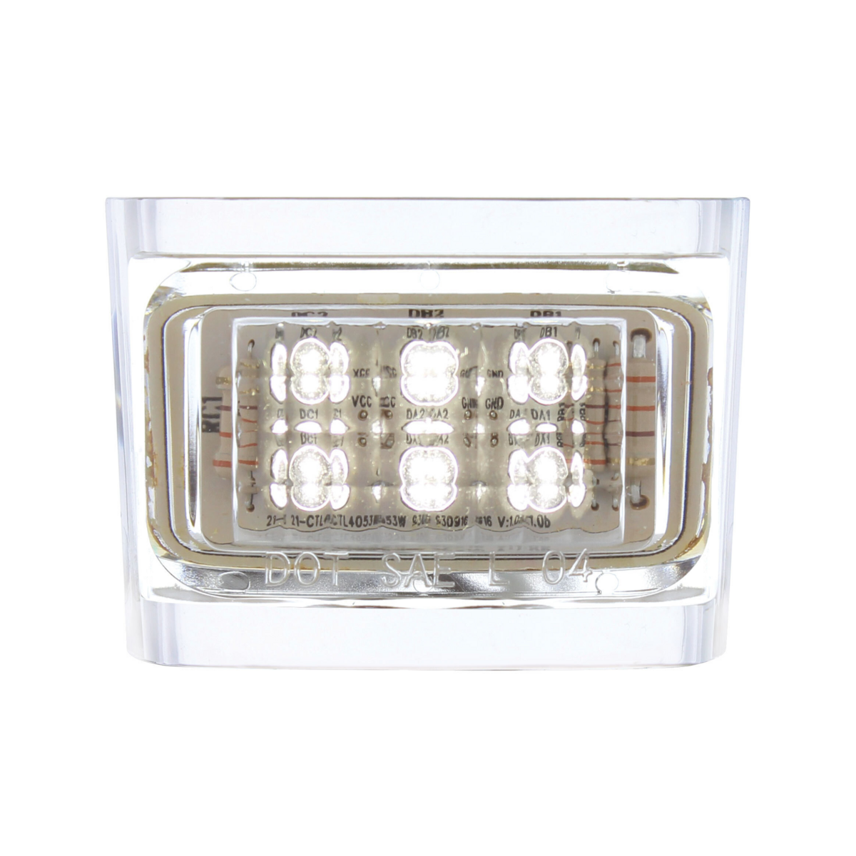 6 LED License Plate Light For 1940-1953 Chevy Passenger Car/Truck