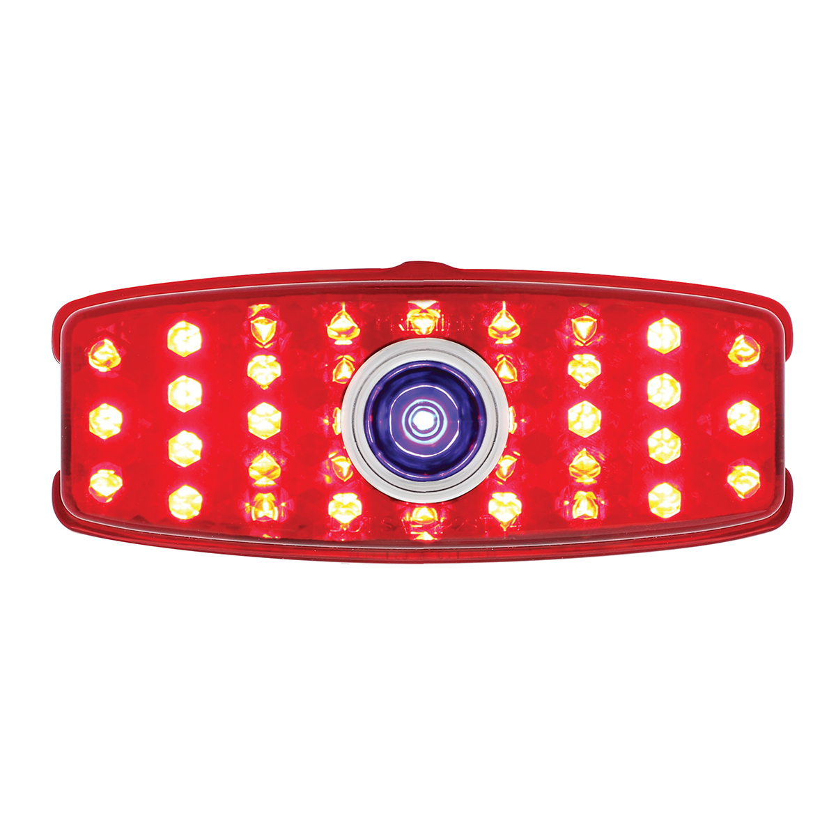 39 LED Tail Light With Blue Dot For 1941-48 Chevy Passenger Car