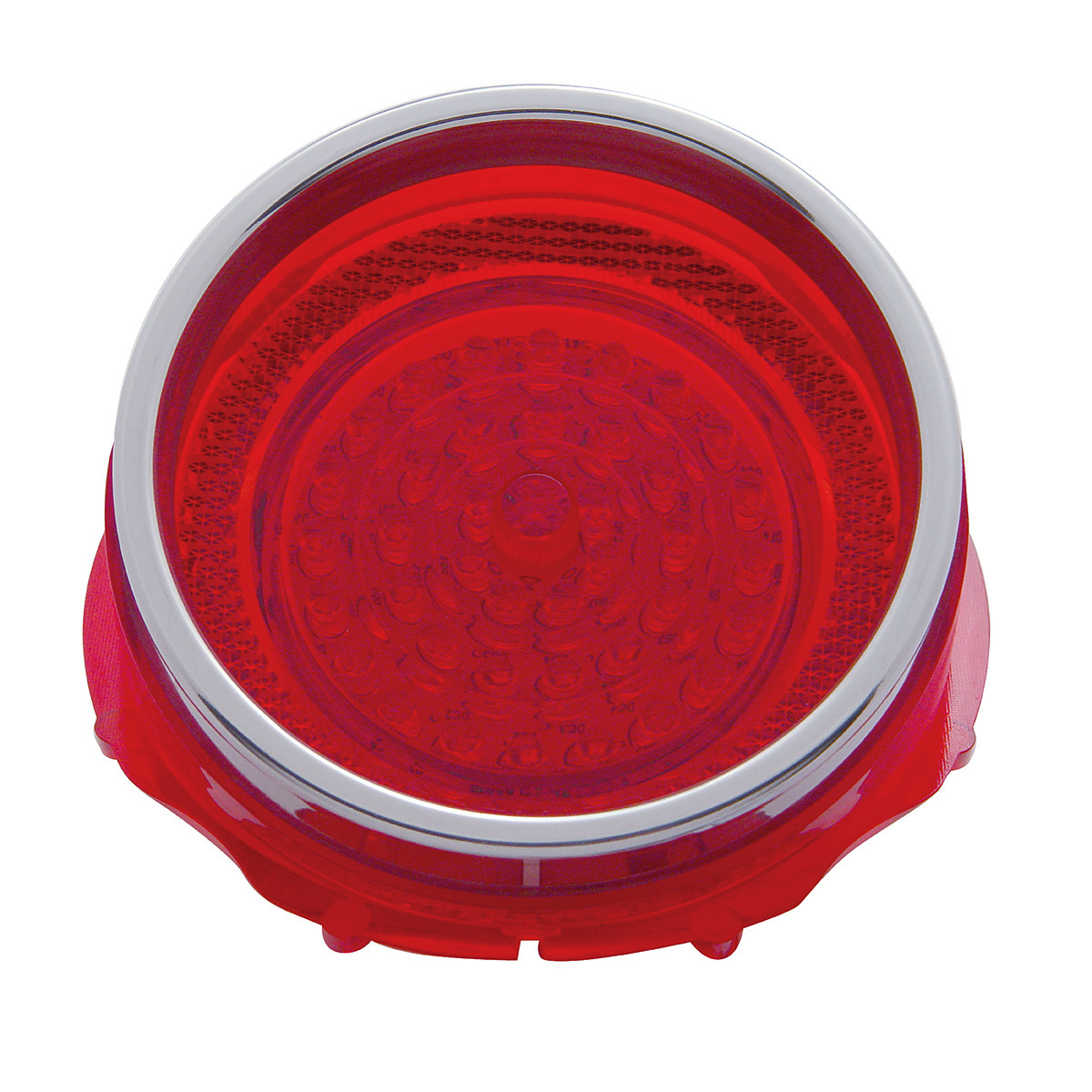 41 LED Tail Light With Stainless Steel Trim For 1965 Chevy Impala